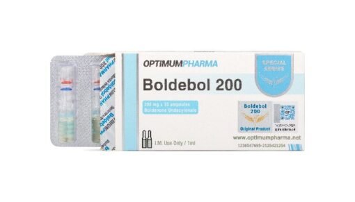 OptimumPharma Boldebol 200 Boldenone Undecylenate 200 Mg x 10 ampules