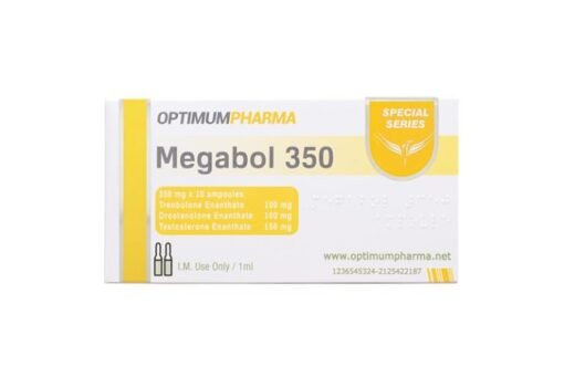 OptimumPharma Megabol 350 Trenbolone Enanthate 100 Mg Drostanolone Enanthate 100 Mg Testosterone Enanthate 150 Mg - 350 Mg x 10 ampules