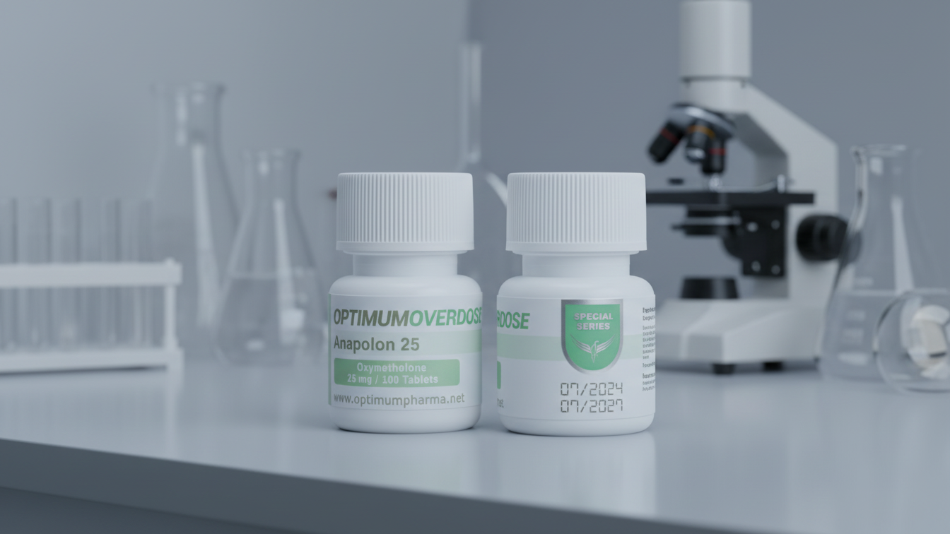 OptimumPharma Anapolon 25 Oxymetholone 25 mg 100 tablets