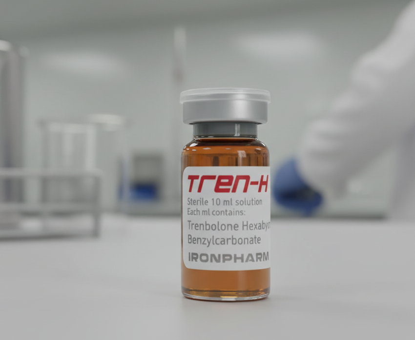 Ironpharma Tren-h 100 Trenbolone Hexahydrobenzylcarbonate 100mg/ml (Parabolan)
